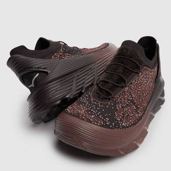 Hoka x Paria Farzaneh | Restore Chukka Sneakers in Chocolate Men's 9 Women's 10 - Picture 1 of 14